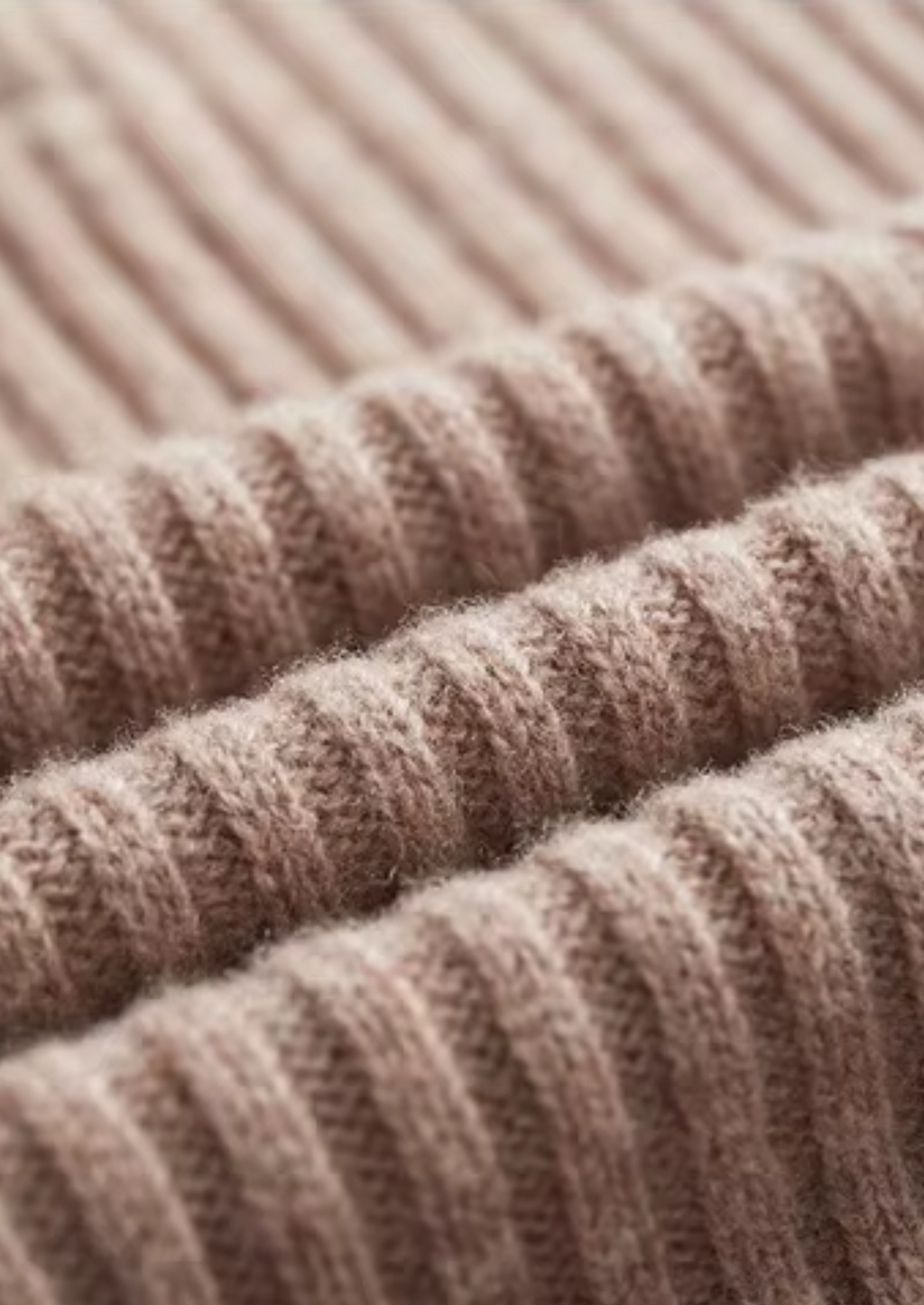 Pure Extra-Fine Merino Wool Ribbed Henley Sweater
