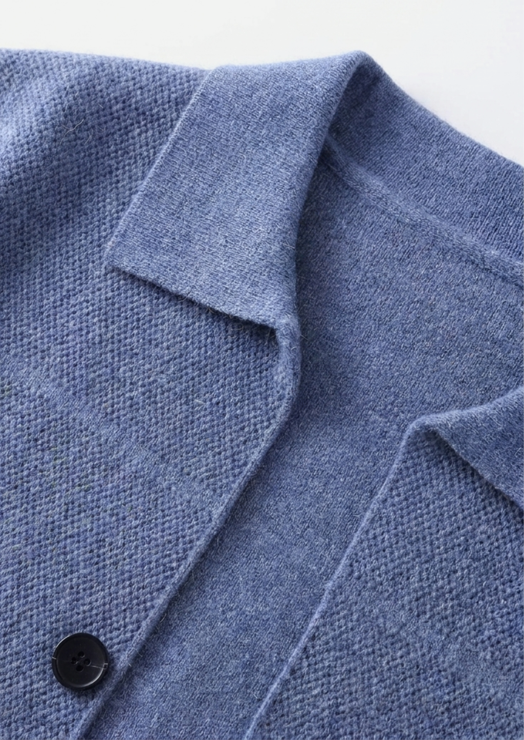 Pure Extra-Fine Merino Wool Button Overshirt